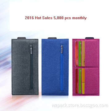 OEM supper slim mini wallet card holder colorful travel wallet travel ticket wallets